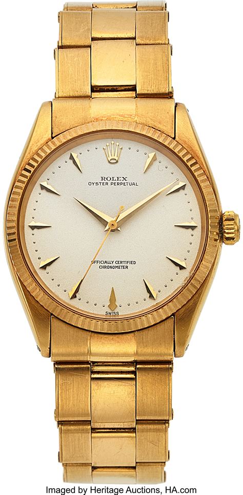 rolex 6567 gold|1956 Rolex Oyster Perpetual Ref. 6567 With Meters First And 3.